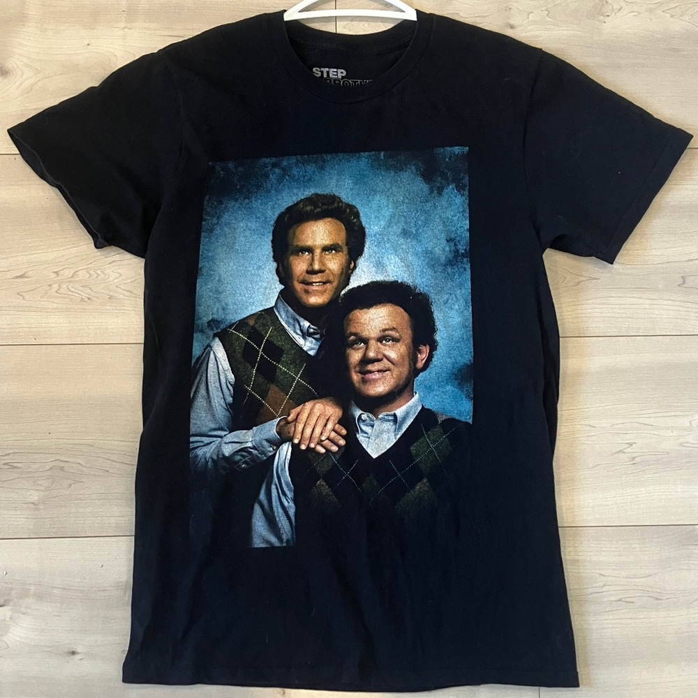 Step Brothers Black Graphic T-Shirt